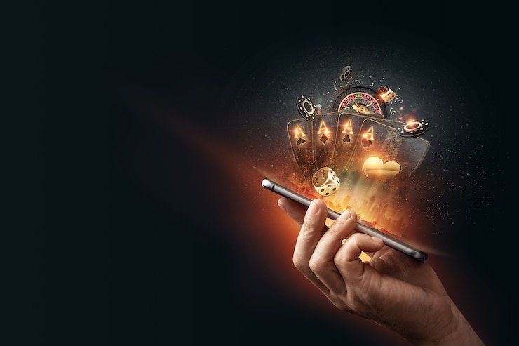 Pengguna mengakses platform liga188 dengan perangkat mobile menggunakan fitur keamanan lengkap